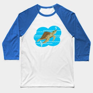 Sea Turtle Baseball T-Shirt